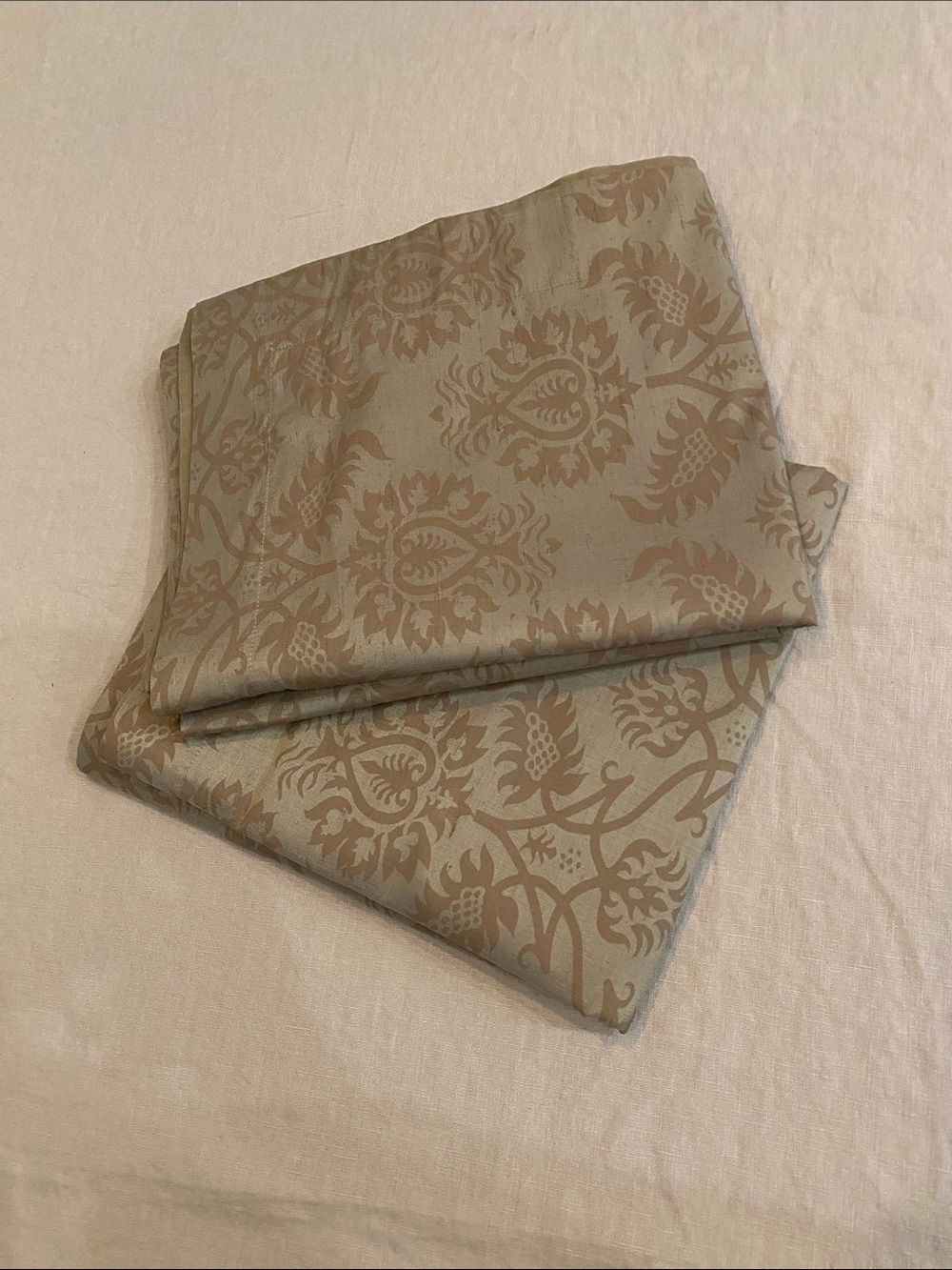 Restoration Hardware Silk King Pillow Shams (2)
